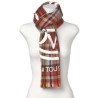 Foulard Tous Alicya Tartan jeans-rojo 995920232 | 59,00 € | Joyería Flores