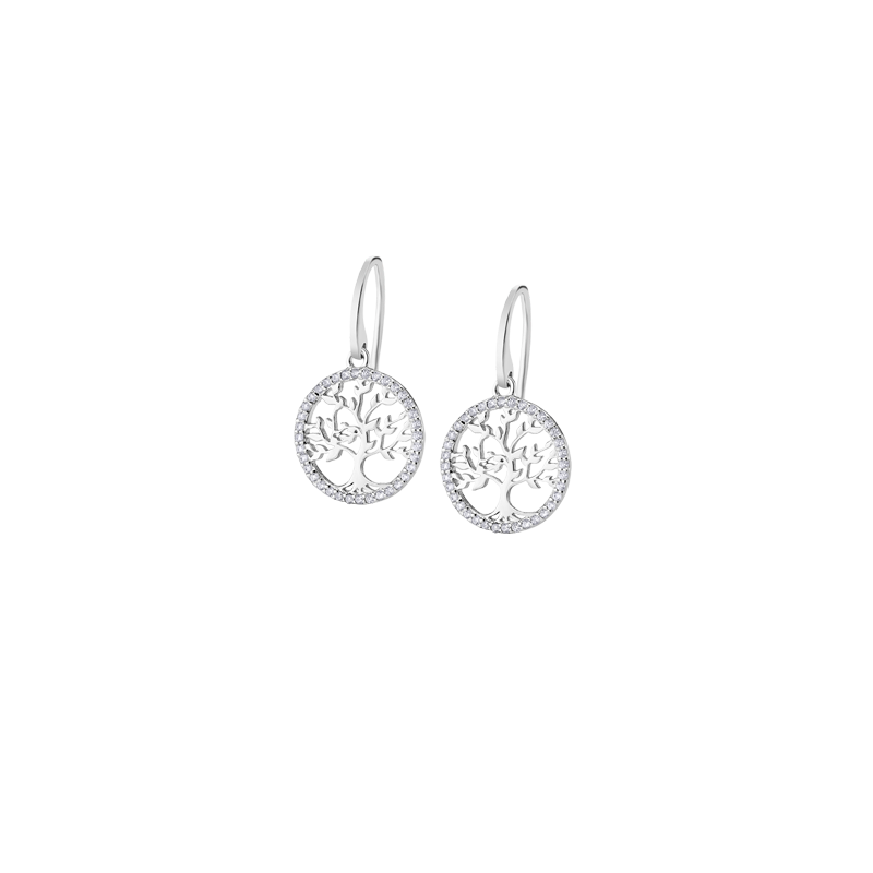 Pendientes Lotus Silver Tree of life LP1746-4/1 | 34,00 € | Joyería Flores