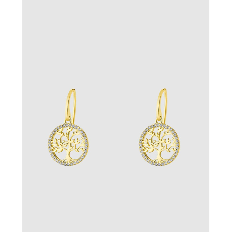 Pendientes Lotus Silver Tree of life LP1746-4/2 | 39,00 € | Joyería Flores