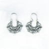 Argollas filigrana Botón charro plata de ley A/3 | 14,38 € | Joyería Flores