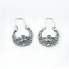 Argollas Filigrana Botón Charro Plata A/2 | 14,88 € | Joyería Flores