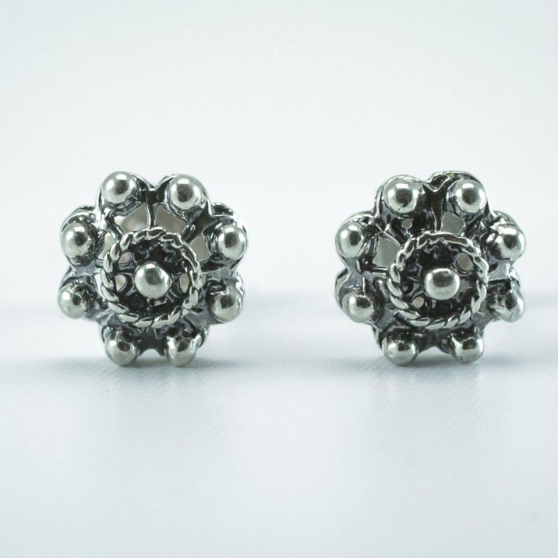 Pendientes Botón Charro en Plata de Ley 001-TUERCA | 8,13 € | Joyería Flores Pendientes Botón Charro en Plata de Ley 001-TUERCA | 8,13 € | Joyería Flores