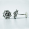 Pendientes Botón Charro en Plata de Ley 001-TUERCA | 8,13 € | Joyería Flores