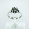 Sortija botón charro plata de ley BC551/0 | 9,38 € | Joyería Flores