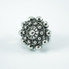 Pendientes botón charro en plata 008/OMEGA | 26,13 € | Joyería Flores