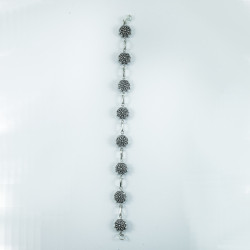 Pulsera botón charro en plata de ley 004D/P8S | 44,38 € | Joyería Flores