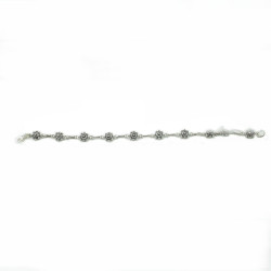 Pulsera botón charro en plata de ley 001-10 | 51,13 € | Joyería Flores