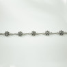 Pulsera botón charro en plata de ley 001-10 | 51,13 € | Joyería Flores