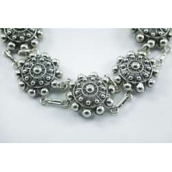Pulsera botón charro en plata de ley 008-P7D | 76,88 € | Joyería Flores