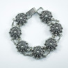 Pulsera botón charro en plata de ley 008-P7D | 76,88 € | Joyería Flores