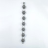 Pulsera botón charro en plata de ley 008-P7D | 76,88 € | Joyería Flores