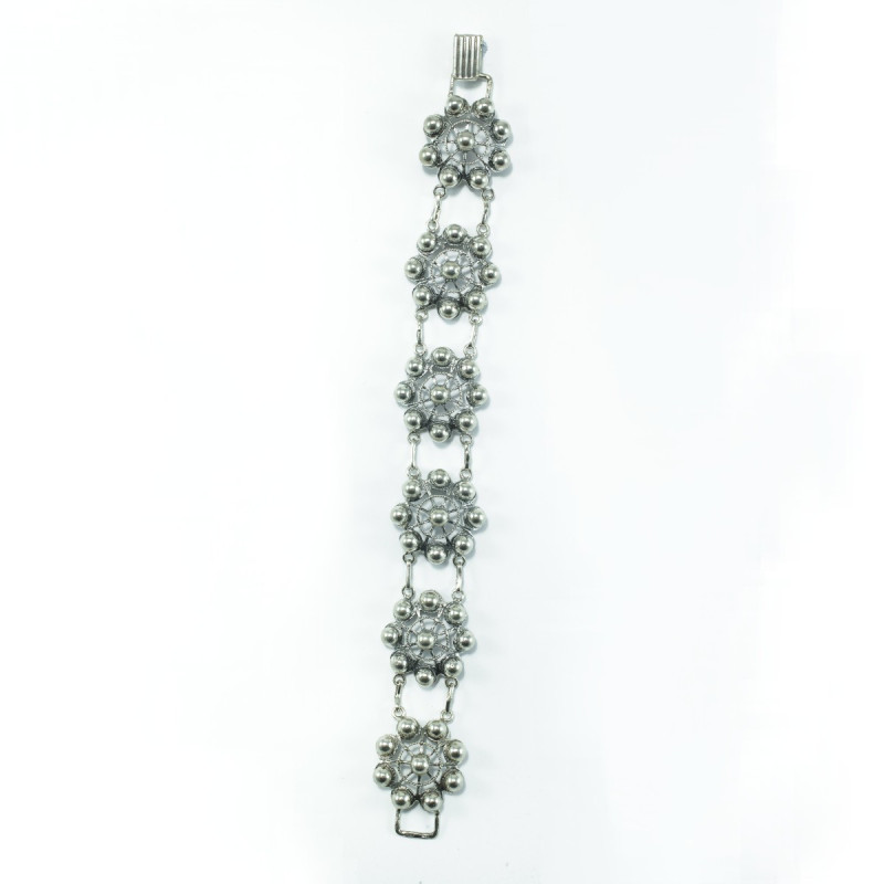 Pulsera Botón Charro en Plata de Ley 011/P6S | 113,63 € | Joyería Flores Pulsera Botón Charro en Plata de Ley 011/P6S | 113,63 € | Joyería Flores