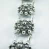 Pulsera Botón Charro en Plata de Ley 009-P7D | 100,63 € | Joyería Flores