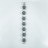 Pulsera Botón Charro en Plata de Ley 009-P7D | 100,63 € | Joyería Flores