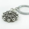 Llavero Botón Charro en Plata de Ley 010N | 33,63 € | Joyería Flores