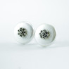 Pendientes Botón Charro en Plata de Ley 00-P.DISCO | 13,13 € | Joyería Flores