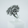 Anillo Botón Charro en Plata de ley BC009/S | 28,13 € | Joyería Flores
