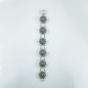 Pulsera Botón Charro en Plata de ley 009-P6D | 85,63 € | Joyería Flores