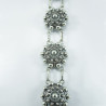 Pulsera Botón Charro en Plata de ley 009-P6D | 85,63 € | Joyería Flores