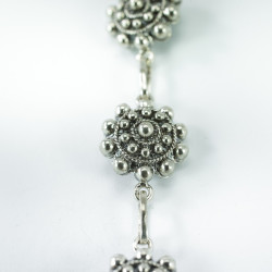 Pulsera Botón Charro en Plata de ley 006D-P8S | 97,38 € | Joyería Flores