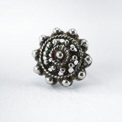 Pin Botón Charro en Plata de ley 004D | 5,63 € | Joyería Flores