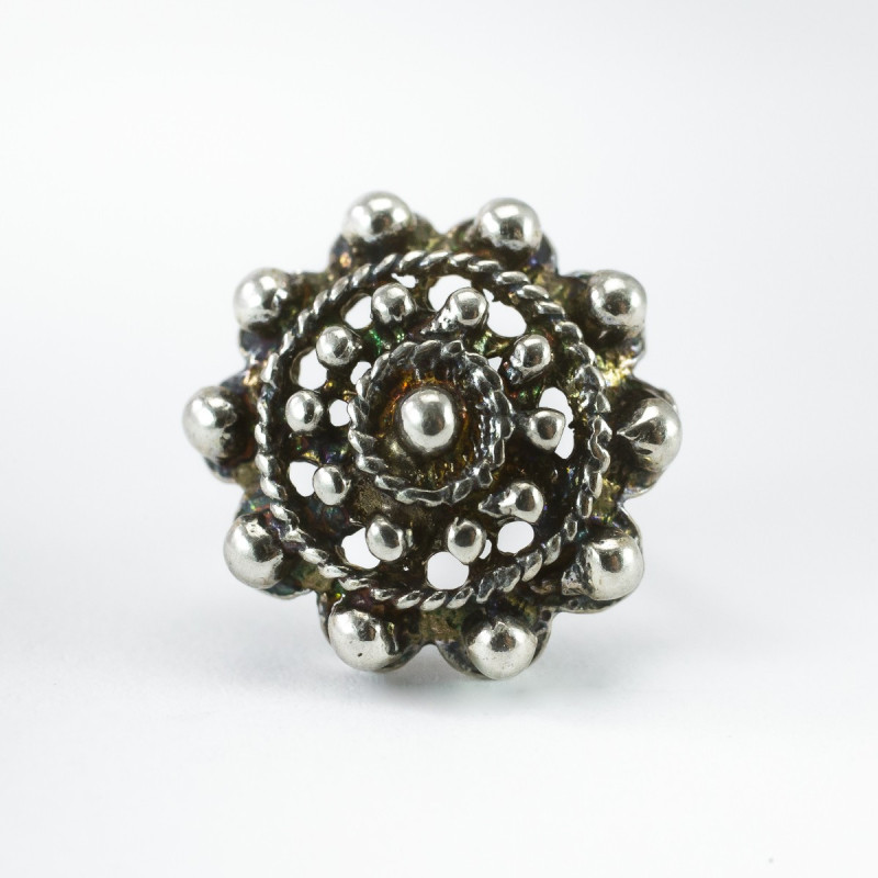 Pin Botón Charro en Plata de ley 004D | 5,63 € | Joyería Flores