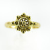 Anillo botón charro Oro de ley BCAS300 | 436,88 € | Joyería Flores