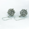 Pendientes botón charro Bola plata de ley HPB/4 | 24,37 € | Joyería Flores