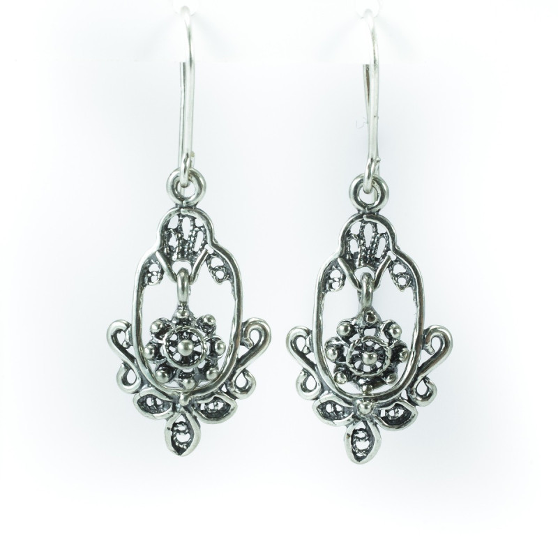 Pendientes filigrana botón charro plata HP157 | 18,13 € | Joyería Flores Pendientes filigrana botón charro plata HP157 | 18,13 € | Joyería Flores