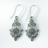 Pendientes filigrana botón charro plata HP157 | 18,13 € | Joyería Flores