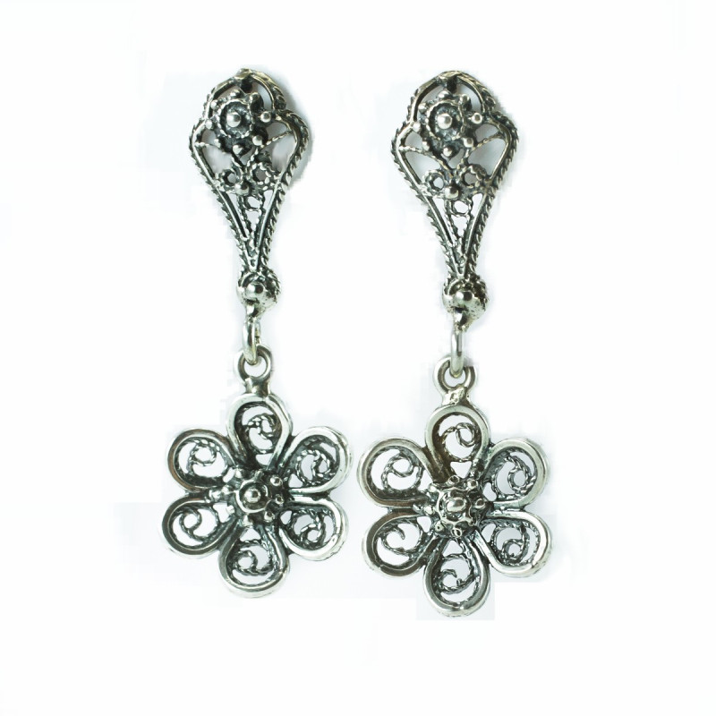 Pendientes botón charro plata FIA-113-PRESIO | 20,63 € | Joyería Flores Pendientes botón charro plata FIA-113-PRESIO | 20,63 € | Joyería Flores