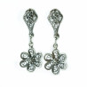 Pendientes botón charro plata FIA-113-PRESIO | 20,63 € | Joyería Flores