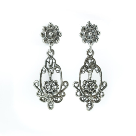 Pendientes Pendientes filigrana con boton charro en plata de ley 02-157 02-157 BotonCharro Pendientes Pendientes filigrana con boton charro en plata de ley 02-157 02-157 BotonCharro