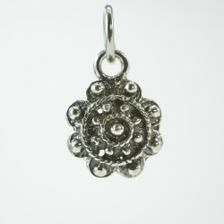 Colgante Botón Charro Plata de ley T003D | T003D | 4,50 € | Botón Charro