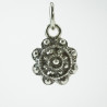 Colgante Botón Charro Plata de ley T003D | 6,13 € | Joyería Flores
