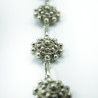 Pulsera botón charro Plata de ley 005D-P8S | 74,88 € | Joyería Flores