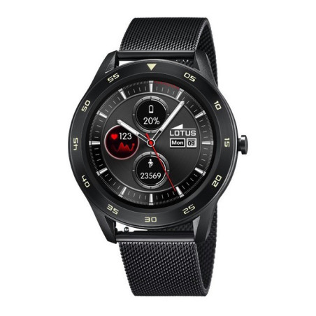 Lotus Reloj Unisex Acero inoxidable IP negro Lotus Smartime 50010/1 50010/1 Lotus Reloj Unisex Acero inoxidable IP negro Lotus Smartime 50010/1 50010/1