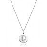 Collar Viceroy Letra D Acero Mujer 75121C01000D | 29,00 € | Joyería Flores