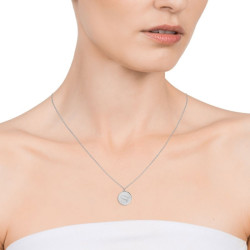 Collar Viceroy Géminis plata mujer 61014C000-38G | 39,00 € | Joyería Flores