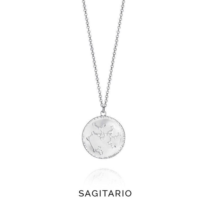 Collar Viceroy Sagitario Plata 61014C000-38SA | 39,00 € | Joyería Flores Collar Viceroy Sagitario Plata 61014C000-38SA | 39,00 € | Joyería Flores