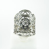 Anillo Filigrana Botón Charro Plata BCSF-81 | 29,88 € | Joyería Flores