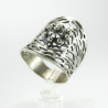 Anillo Filigrana Botón Charro Plata BCSF-81 | 29,88 € | Joyería Flores