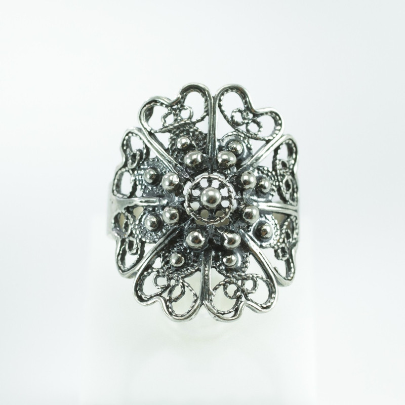 Anillo filigrana botón charro Plata de ley BC141-S | 30,63 € | Joyería Flores Anillo filigrana botón charro Plata de ley BC141-S | 30,63 € | Joyería Flores