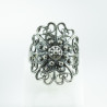 Anillo filigrana botón charro Plata de ley BC141-S | 30,63 € | Joyería Flores