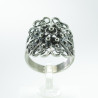Anillo filigrana botón charro Plata de ley BC141-S | 30,63 € | Joyería Flores