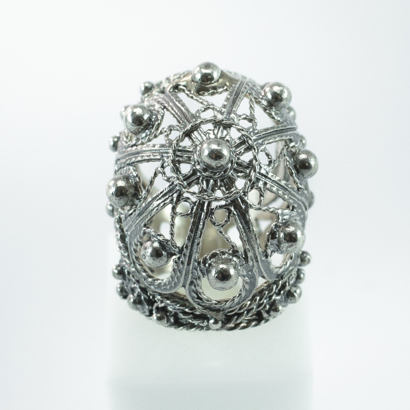 Anillo Filigrana Botón Charro Plata de Ley BCSB07 | 78,63 € | Joyería Flores Anillo Filigrana Botón Charro Plata de Ley BCSB07 | 78,63 € | Joyería Flores