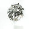 Anillo Filigrana Botón Charro Plata de Ley BCSB07 | 78,63 € | Joyería Flores