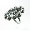 Anillo Botón Charro plata de ley BCST-312 | 61,88 € | Joyería Flores