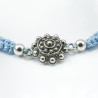 Pulsera Botón Charro Macrame Azul S1219-A | 14,94 € | Joyería Flores