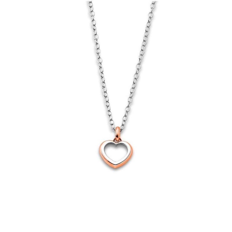 Collar Corazón Lotus Style Acero Inoxidable Bicolor LS1926-1/3 | 24,00 € | Joyería Flores
